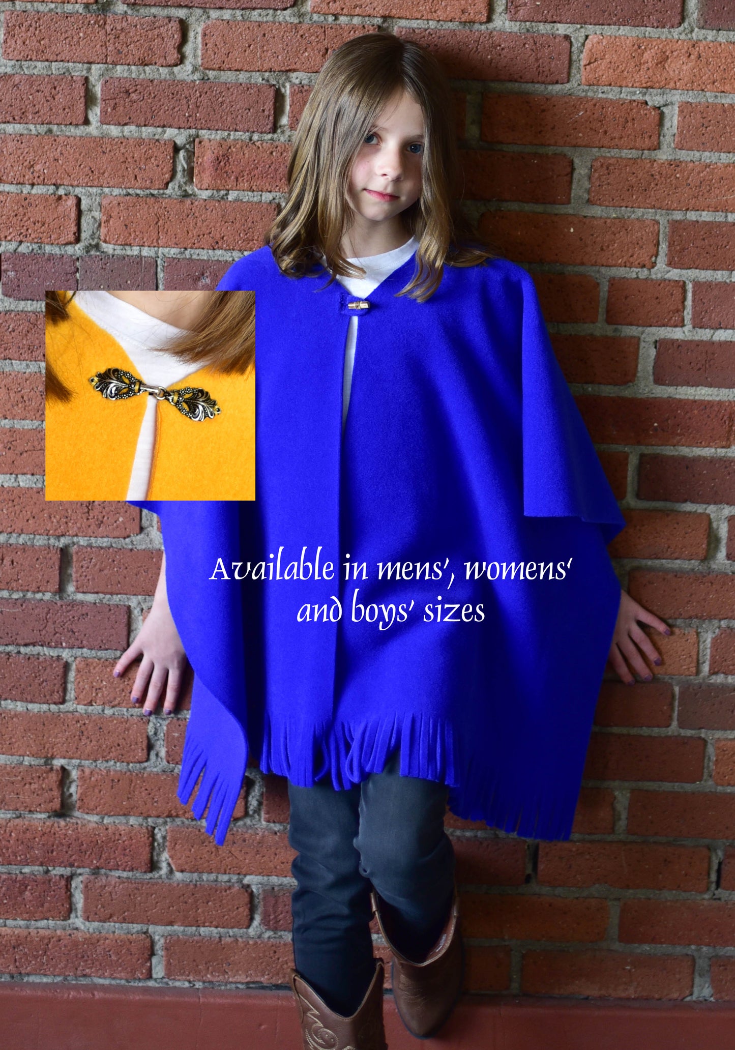 Mantoque: Fringed Mantoque with Hook (Women)