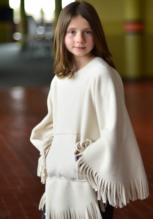 Kique: The Kids' Fringed Kique with Pocket
