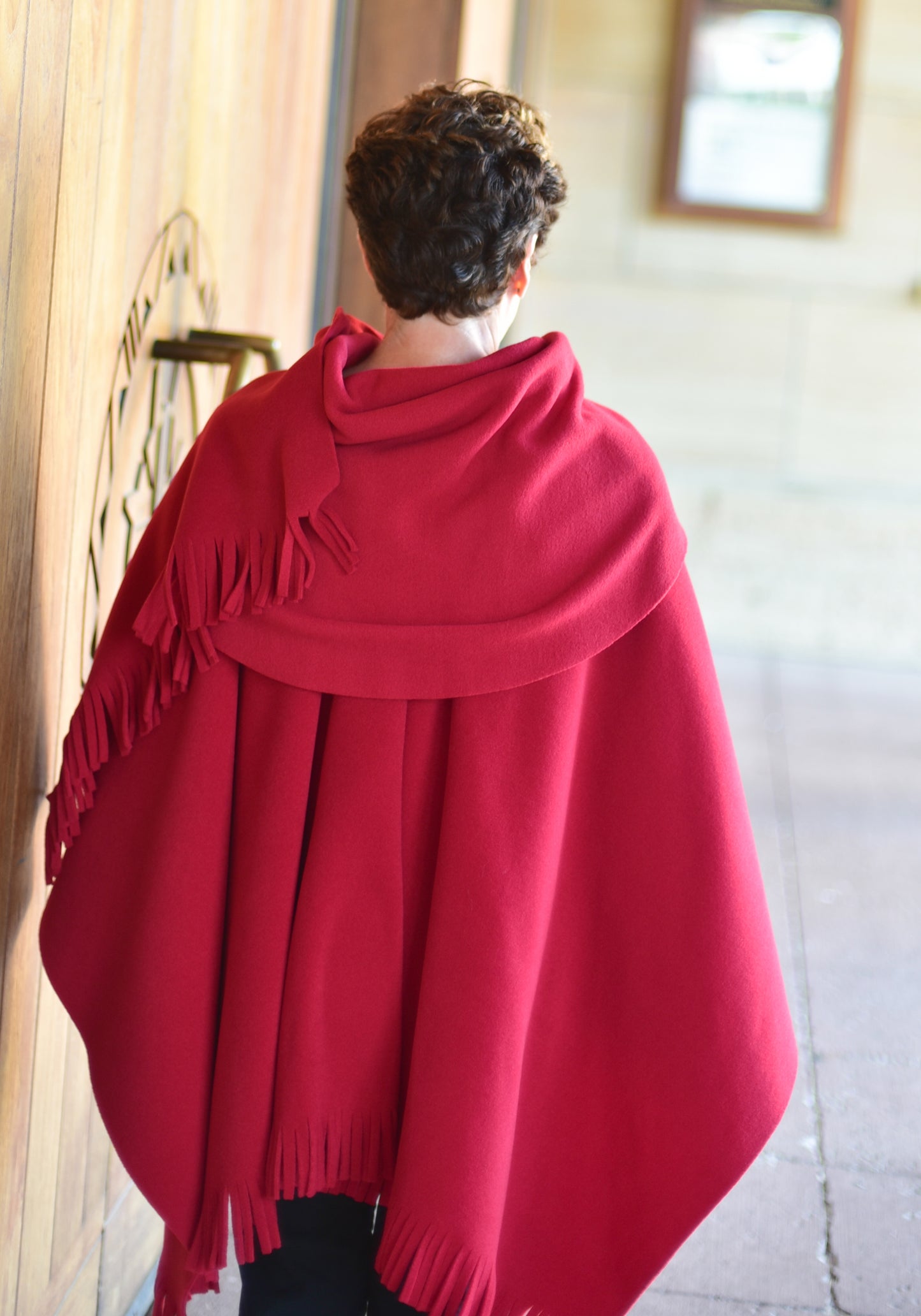 Cloque: The Fringed Hooded Cloque