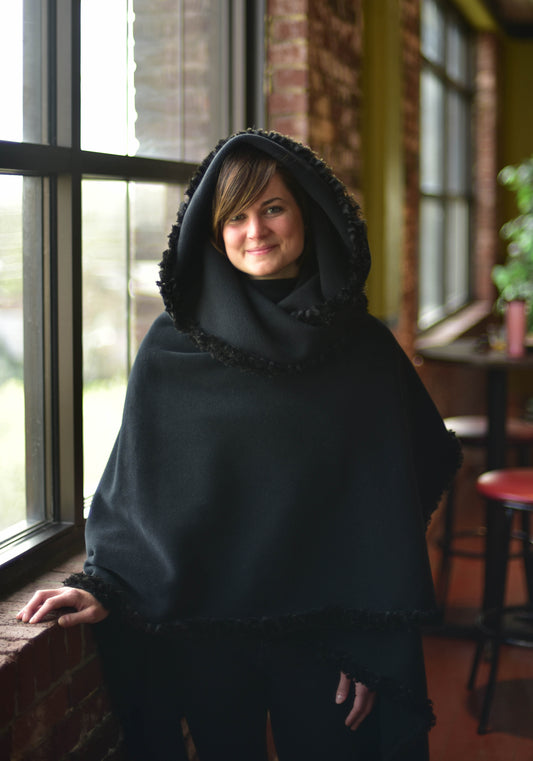 Cloque: The Trimmed Hooded Cloque