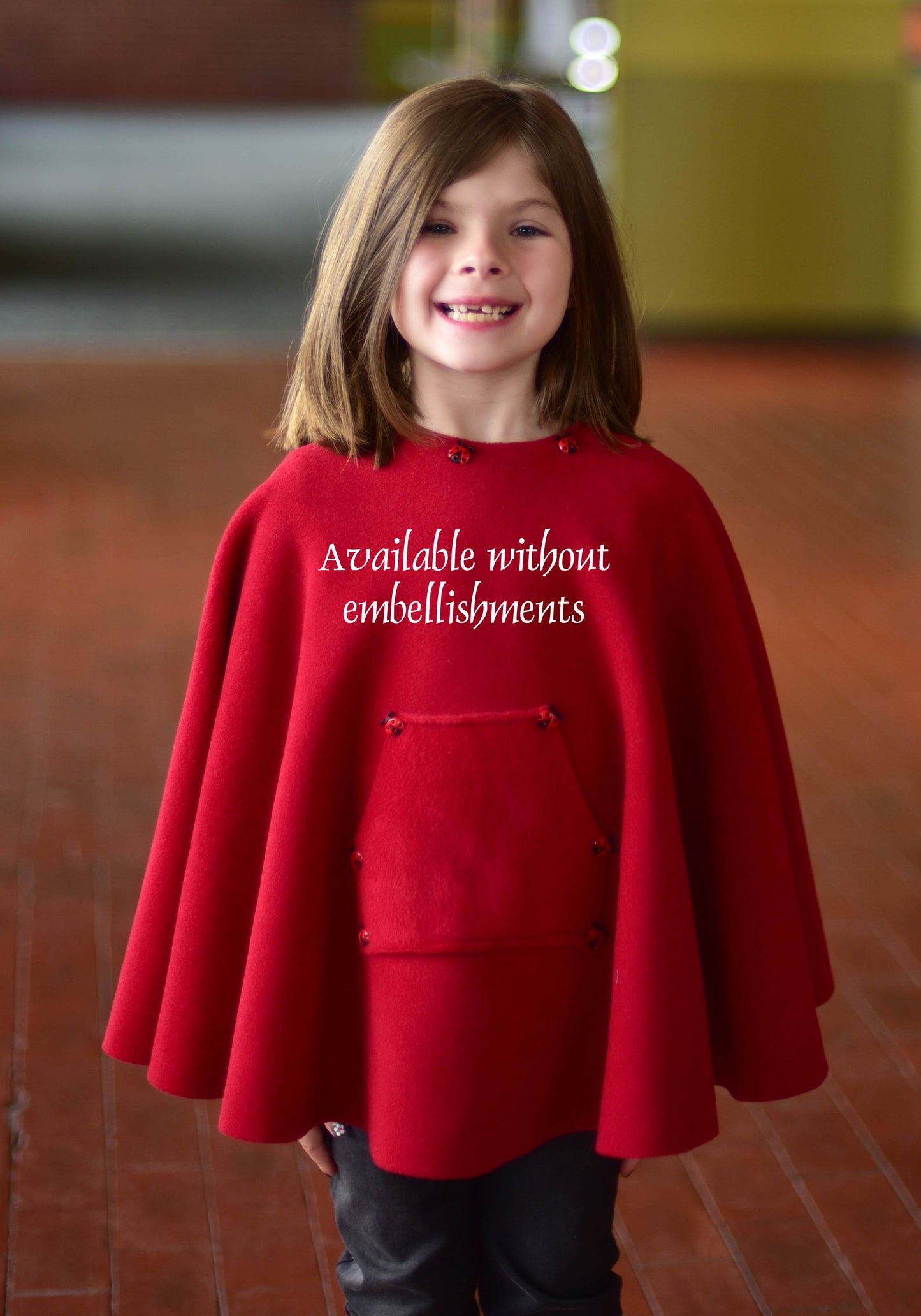 Kique: The Kids' Non-Fringed Kique with Pocket