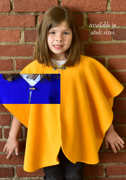 Mantoque: Non-Fringed Mantoque with Button (Women)